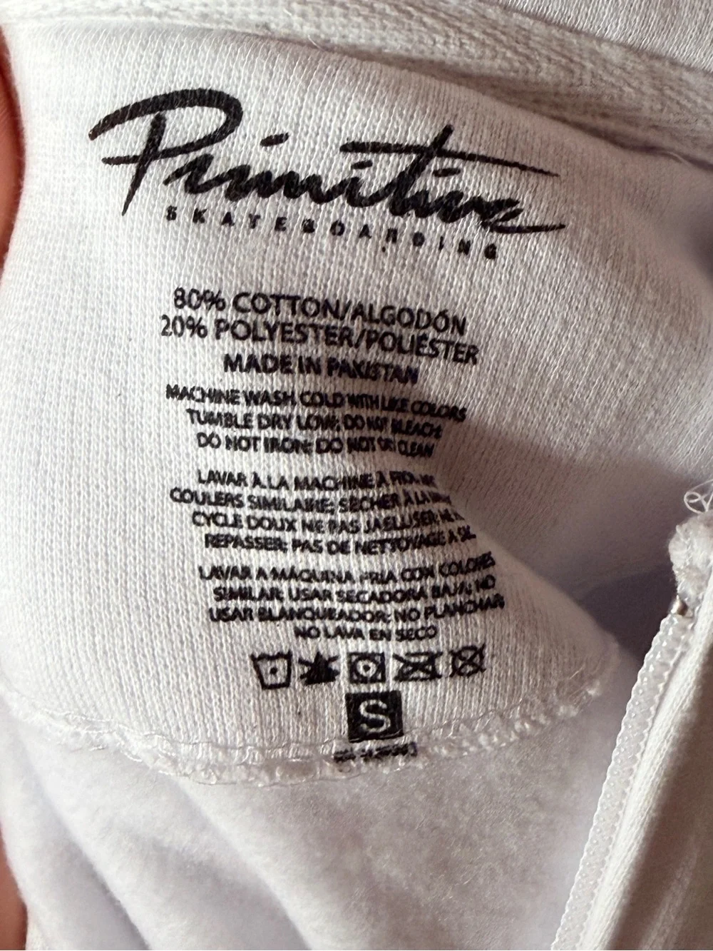 Primitive Skateboarding Hoody Sweatshirt nwot